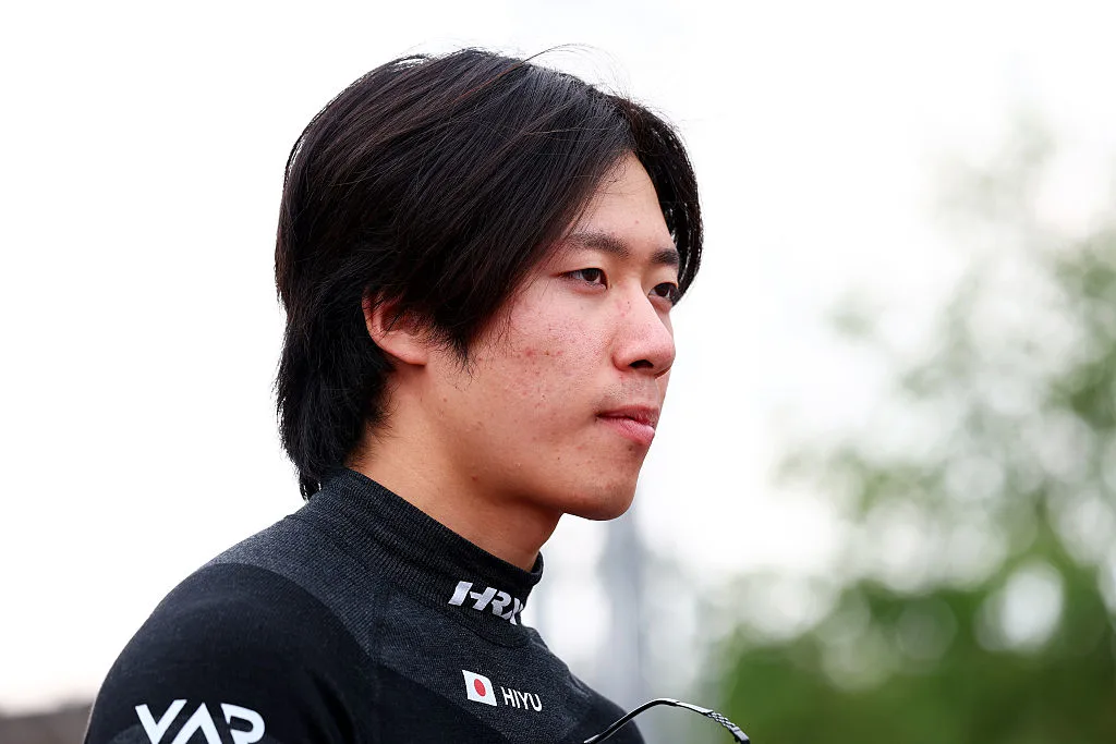 Hiyu Yamakoshi, piloto que debutará en la Fórmula 2 con el equipo Van Amersfoort Racing.