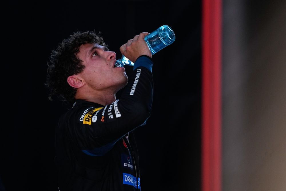 Lando Norris durante una jornada de competencia de Fórmula 1.